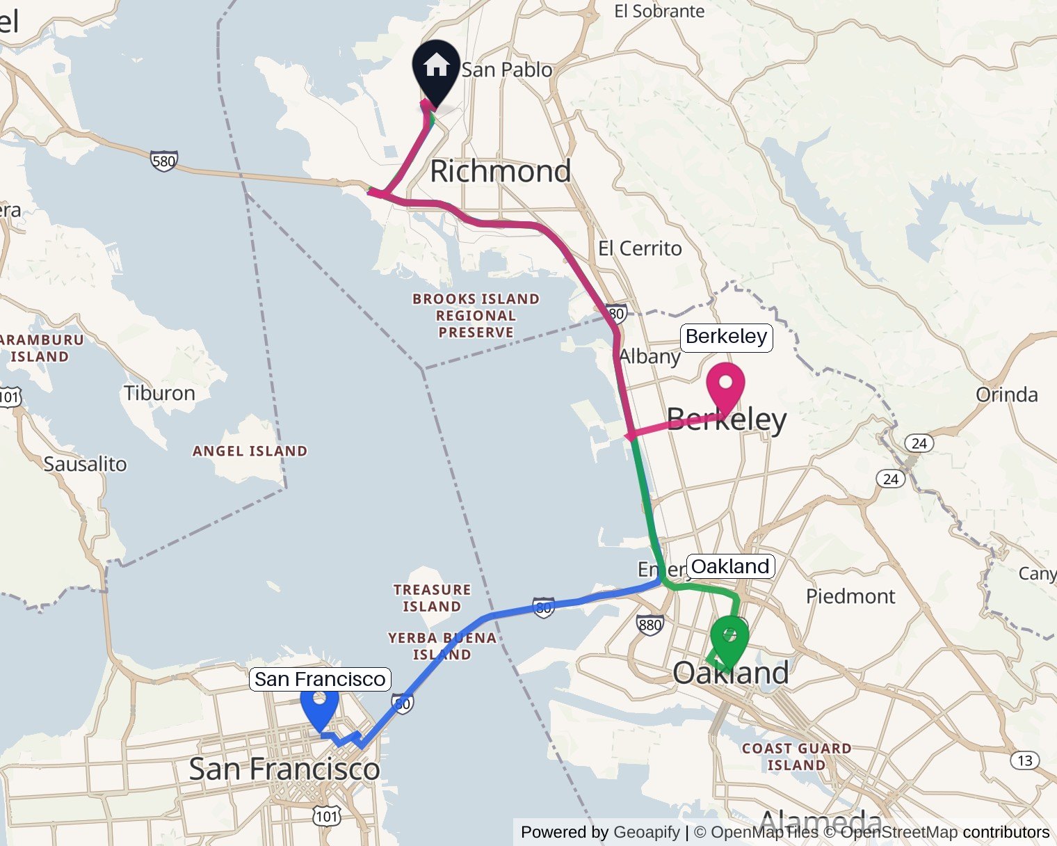 Commute map